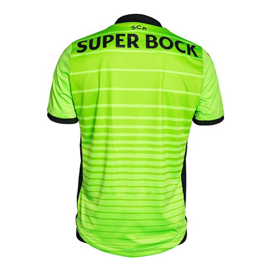 Sporting Lisbon Third 2016/17 Soccer Jersey Shirt - Click Image to Close
